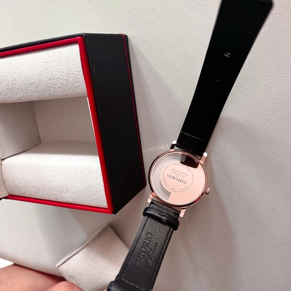 Emporio Di Milano Leather Black Modern Women\'s limited edition watch main image 4